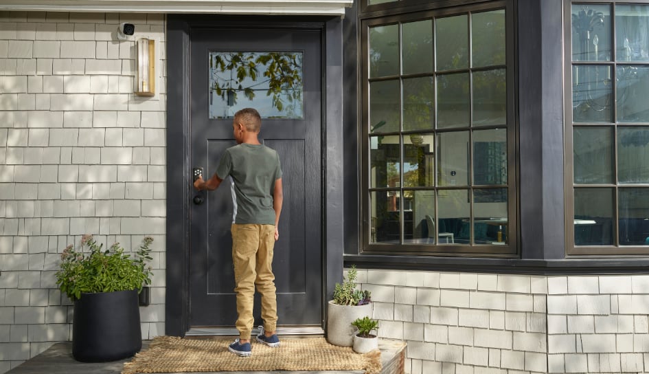 Vivint Smart Lock on home in Athens