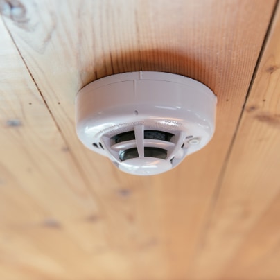 Athens vivint connected fire alarm